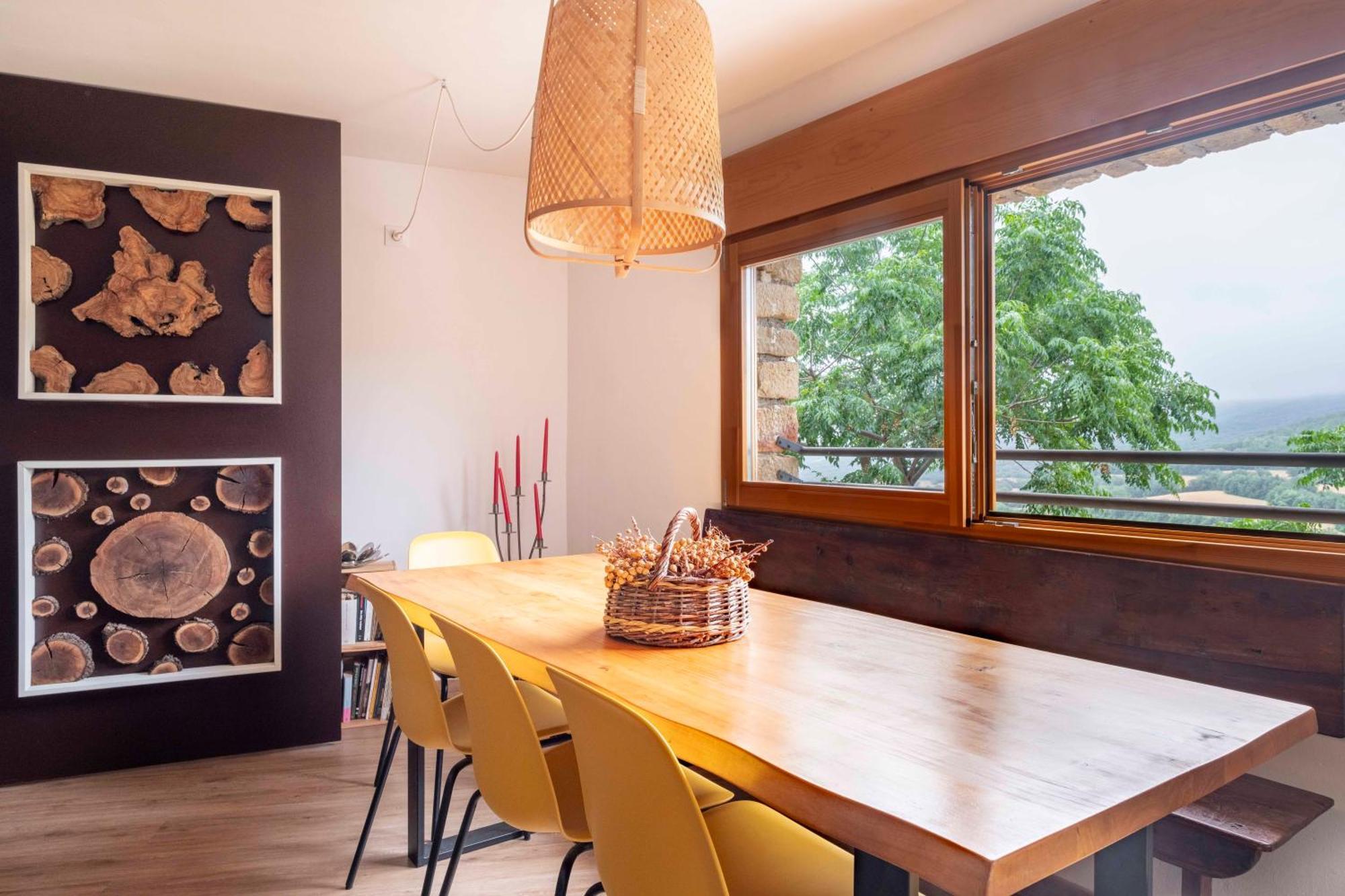 阿赫尔Casa Acollidora I Familiar Amb Jardi I Barbacoa别墅 外观 照片