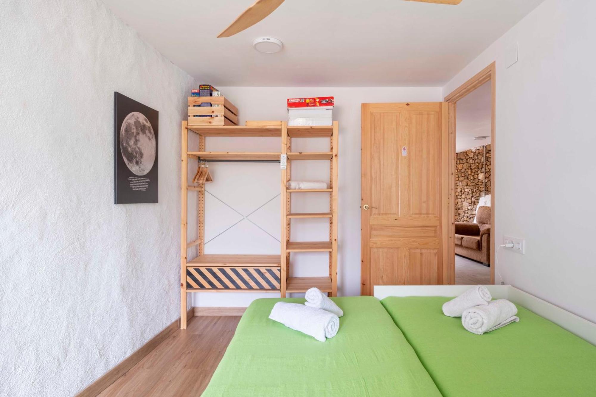 阿赫尔Casa Acollidora I Familiar Amb Jardi I Barbacoa别墅 外观 照片