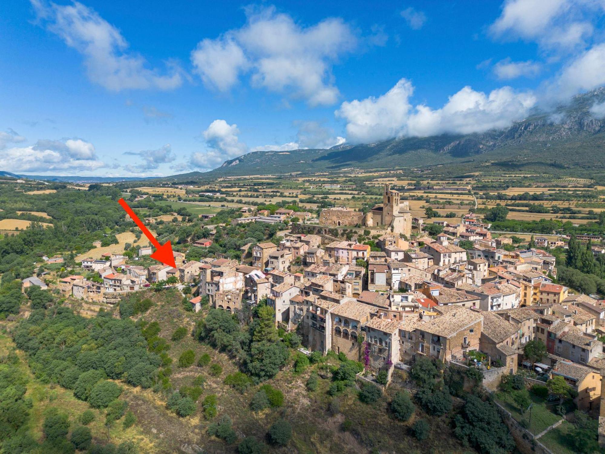 阿赫尔Casa Acollidora I Familiar Amb Jardi I Barbacoa别墅 外观 照片